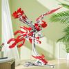 LONGPIN Phoenix 3D Metal Model Kit Toy for Stainless Steel Puzzle Assembly Kit Family Activity Luxury Home Decor [Educational Adults] - &
