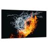 Glass Hob Protector 80x52 Heart
