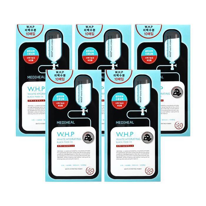 

Mediheal W.H.P Whitening Moisture Black Mask EX 10 Sheets 5 Ss (31621479) 1 piece