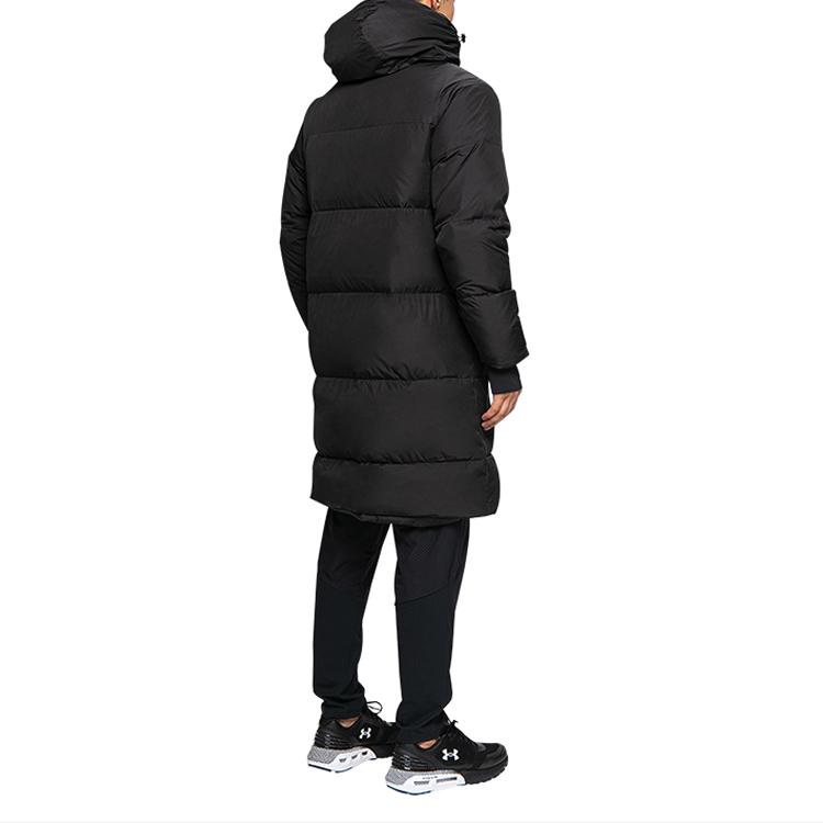 Men's Under Armour Down Jackets Men's Black Hooded Moderate Other