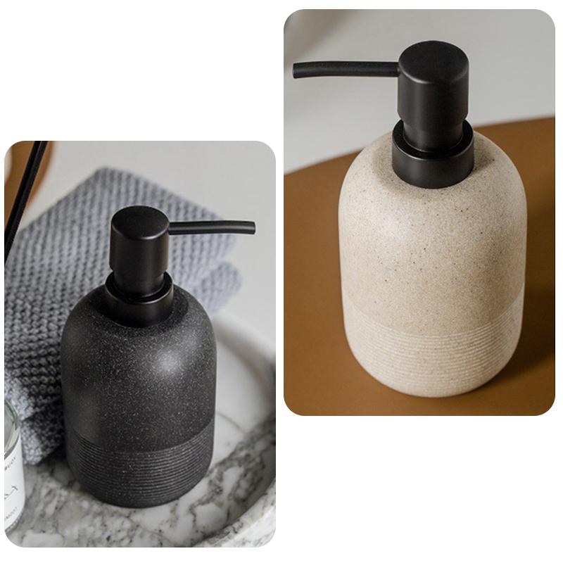 1 Stück Leere Flasche Einfache Sandstein-Imitation Zuhause Handdesinfektionsmittel Flaschen Reise Lotion Spender Hotel Mehrere Optionen verfügbar