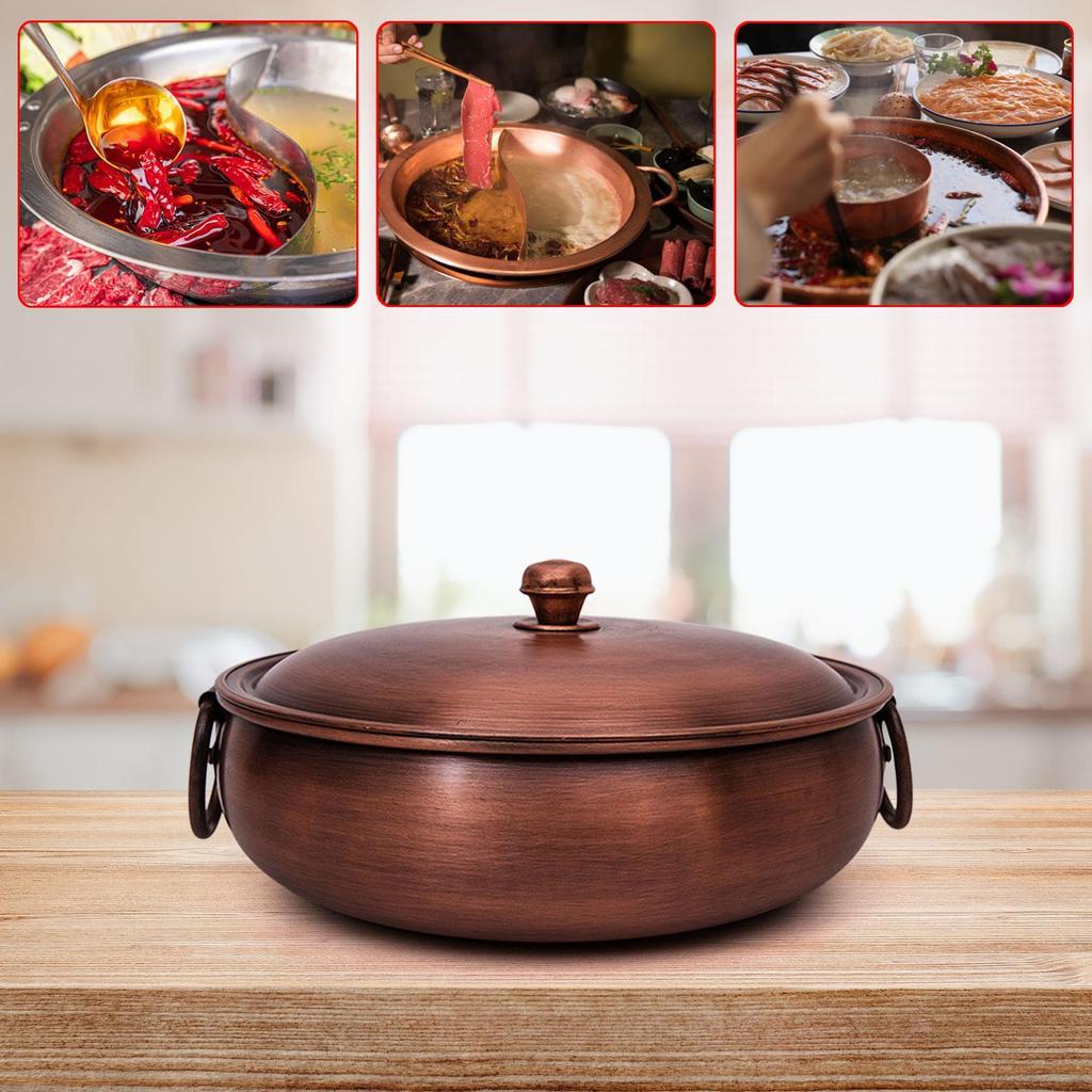 Pot Chafingdish Soup Cooking for Party Gift Boiled Mutton Household Home