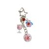 Adorable Ice Cream Design Crystal Phone Lanyard Green Pendant Keychain Gift Unisex Ice Cream Cup Keychain for Her