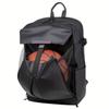 Large Solid Color Oxford Business Backpack - Spacious Commuter Bag with Waterproof Laptop Compartment