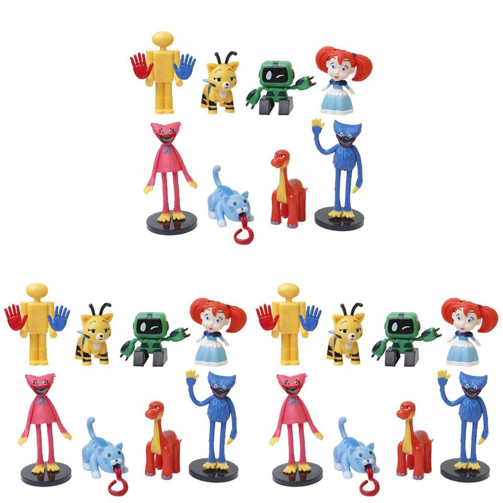 Handgefertigte Ornamentfiguren Aus Poppy Playtime Hochwertiges PVC-Material