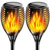 Solar Torch Lights with 96 LED Flame Effect for Outdoor Landscaping