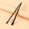 2pcs Brow Contour Brush Eyebrow Eyeliner Brush Professional Small Angled Eyebrow Brush Eye Brow Liner Brush Makeup Tools