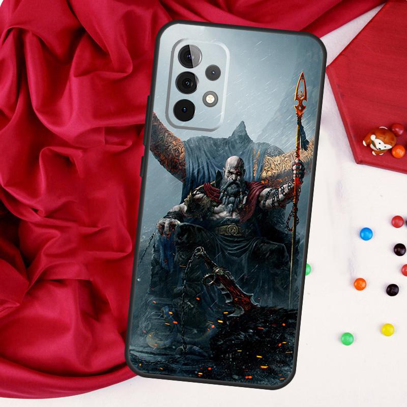 God of War Game Case For Samsung Galaxy A54 A34 A14 A53 A52 A51 A71 A13 A23 A33 A73 A12 A22 A32 Cover Funda