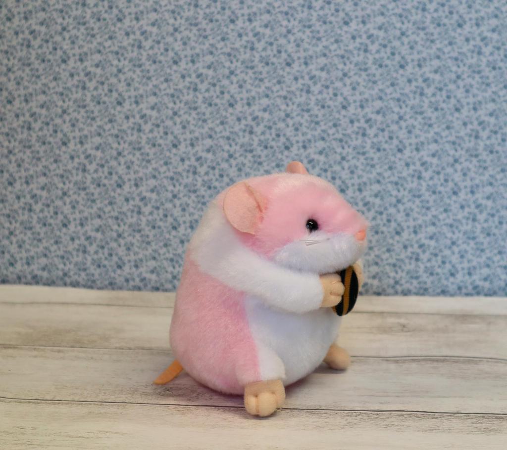 Take Off Baby Palette Hamster Plush Toy, Pink
