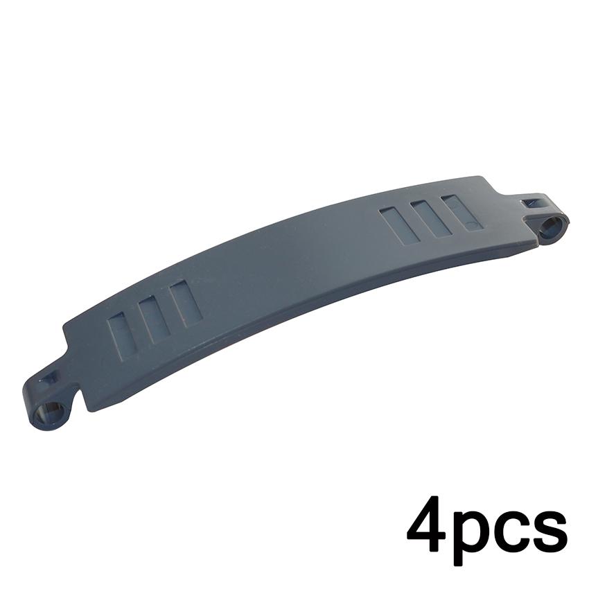 

4PCS High-Tech Panel Curved 3x13 Compatible Building Blocks MOC Part Car Technical Bulk Bricks 18944 28923 Toys for Kids