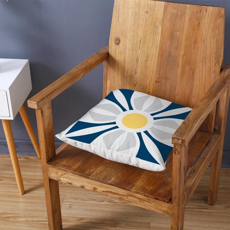 Peach Skin Hug Pillowcase Nordic Simple Color Pattern Sofa Cushion Cover Office Cushion Pillow Case To Customize