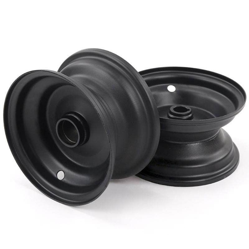 Front/Rear 6in Iron Wheel Hubs Off Road Vehicle Accessories Vibration Reduction Easy Assembly Long Lasting