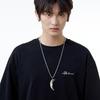 Men's Trendy Retro Wolf Tooth Pendant Necklace - Versatile Hip Hop Clavicle Chain Accessory
