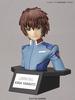 Bust Mobile Suit Gundam SEED Kira Yamato Plastic Model Figure-rise Color-coded