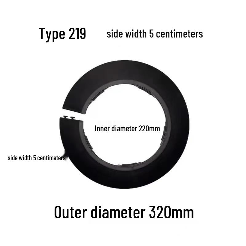 Decorative Pipe Cover Ring for Air Conditioning and Heating Valves