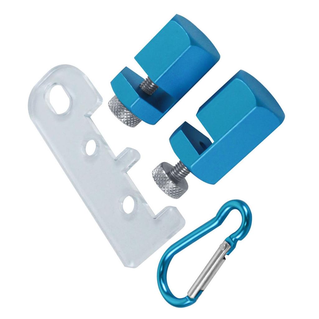 Stair Gauge Aluminium Alloy Anodised Surfaces Hex Knob Design Framing Square Stair Gauge