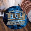New York Logo Round Rug for Livingroom,Bedroom, Palyroom, Chair Rug, Area Rug, Circle Carpet, Large Size Fan Christmas Gift