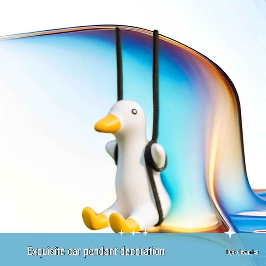 Cross-Border Swing Duck Car Pendant for Interior Decoration