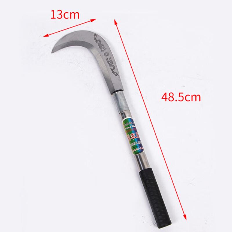 Stainless Steel Long-Handled Garden Sickle