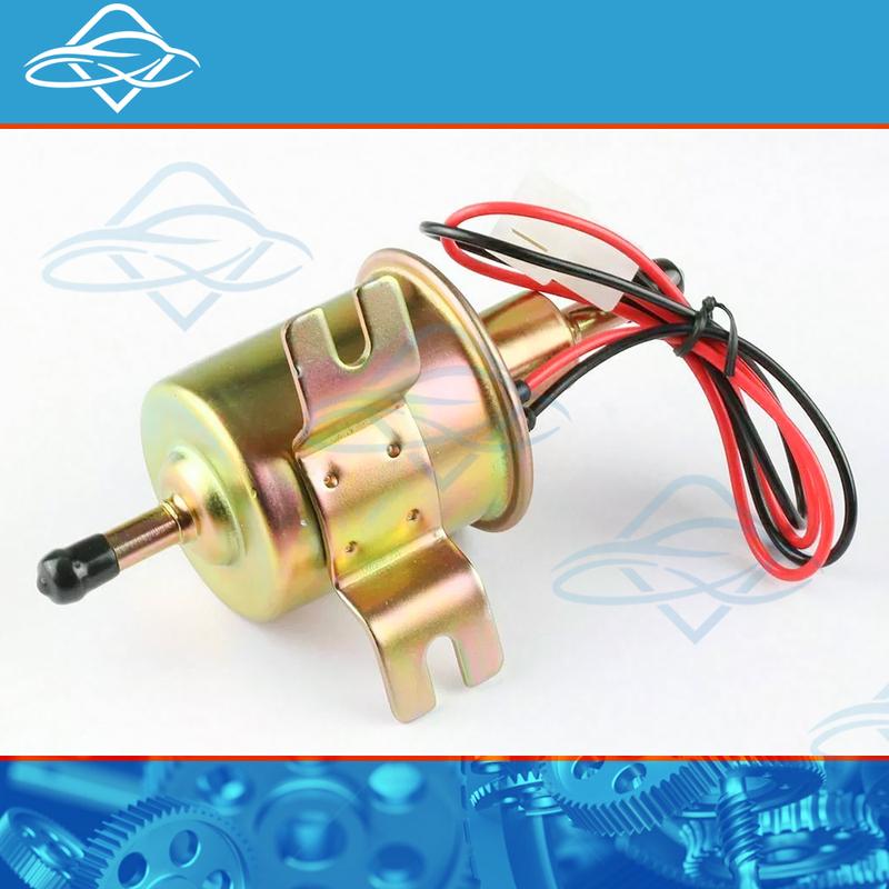 12V/24V Universal Electric Fuel Pump Low Pressure Bolt Fixing Wire Diesel Petrol HEP-02A For Car Carburetor Motorcycle ATV