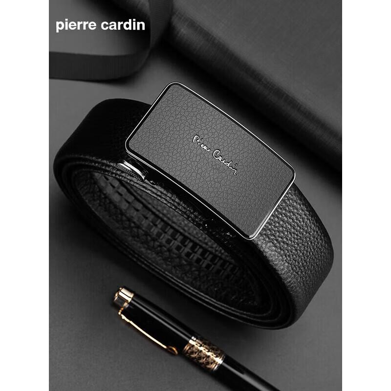 

Pierre Cardin Men s Automatic Buckle Leather Belt 115cm