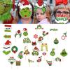 Green Grinch Christmas Party Photo Props Funny Decorative Supplies For Party