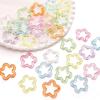 30mm 20pcs/bag Acrylic Transparent Five-Pointed Star Beads DIY Bracelet Necklace Earrings Jewelry Accessories
