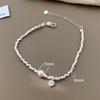 VENTFILLE 925 Sterling Silver Pearls Bamboo Knots Bracelet for Women Girl Simple Korean Jewelry Birthday Gift Dropshipping