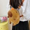 Capybara Plush Backpack Kawaii  Plush Doll Fur Bag Children'S Bag Shoulder Bag Mini Backpack Gifts For Girlfriend