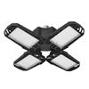 Foldable 4 Panels LED Garage Light 60W 6500K Cold White Collapsible Garage Folding Lamp for Living R