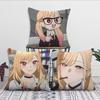 M-Marin Kitagawa Anime Cushion Cover For Pillow Printing Sofa Decoration Home Car Room Coffee Shop Office Nordic Simplicity
