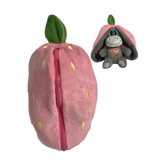 Breathing Plushie Nagomi Animal | Supports Sleep with Heartbeat & Soothing Music | Autonomous Nerve-Friendly Breathing Plushie | Anxiety Relief for