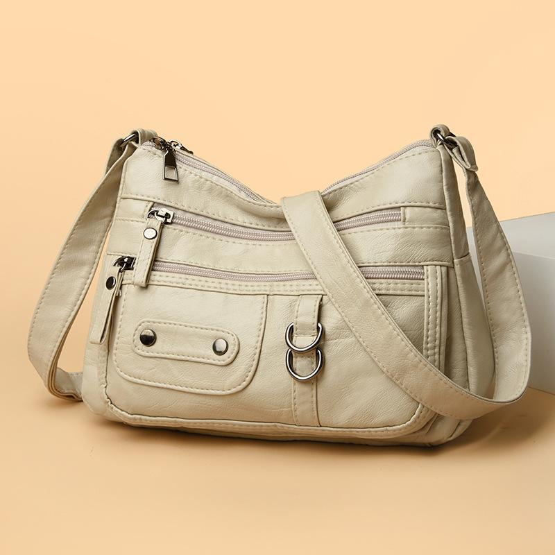 Stilvolle Damenhandtasche Umhängetasche Schultertasche Damen Mittelalterliche Muttertasche Mehrfachtasche Lässige Umhängetasche Damenhandtasche