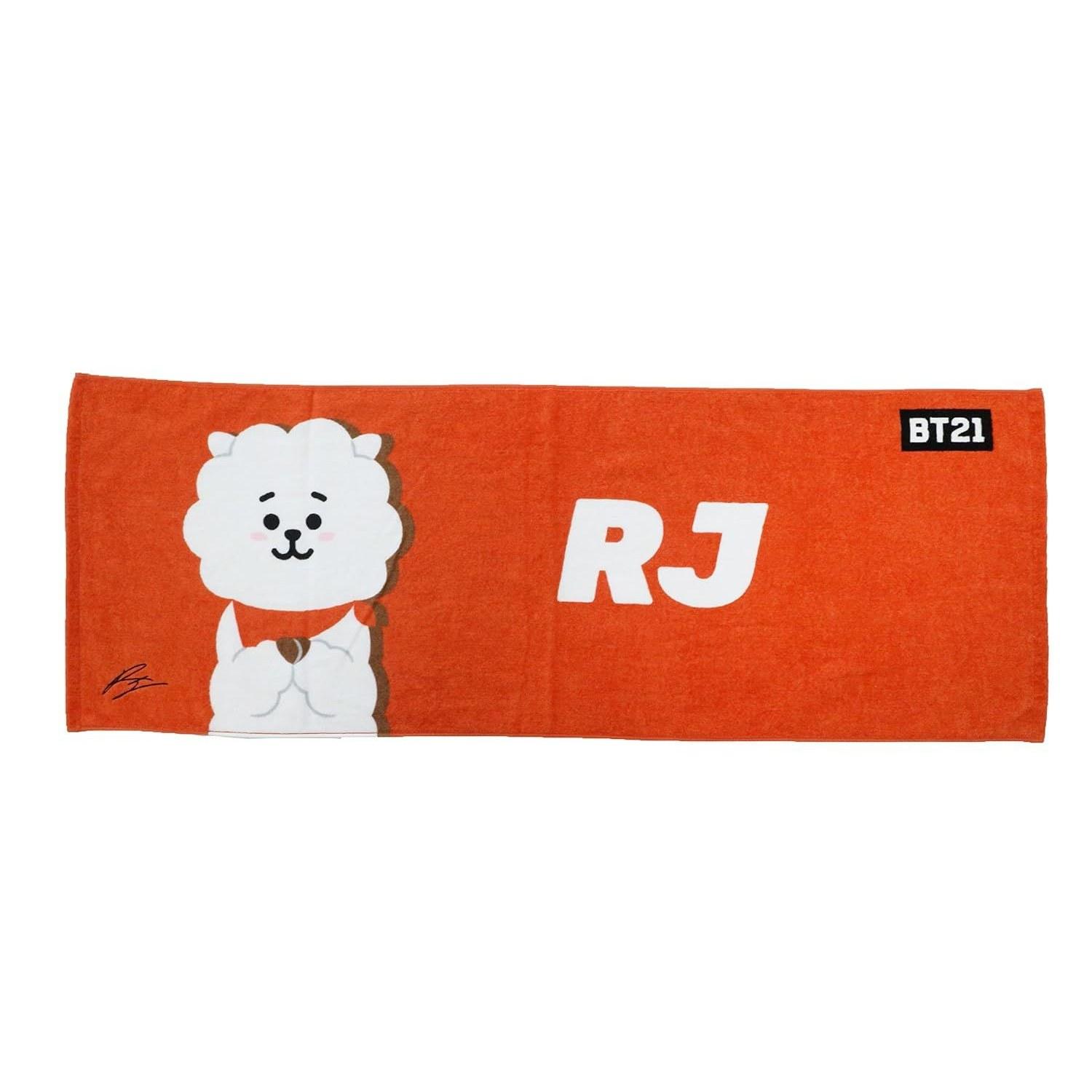 Marushin Sports Towel BT21 Cheer RJ Official Goods 110cm