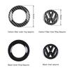 2026 Hot For Volkswagen VW ABS Carbon Fiber Pattern Car Logo Steering Wheel Sticker Badge For VW GTI Passat B6 Golf 4 5 7 Polo J