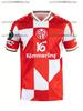 2026 Mainz 05 Camiseta de Fútbol de Visitante para Hombre Manga Corta Transpirable Suave Versión para Aficionados Camiseta de Fútbol para Partido y Entrenamiento Camiseta de Surf para Adulto