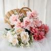 Elegant Fake Flower Bunch With Realistic Appearance For Garden And Party Decor