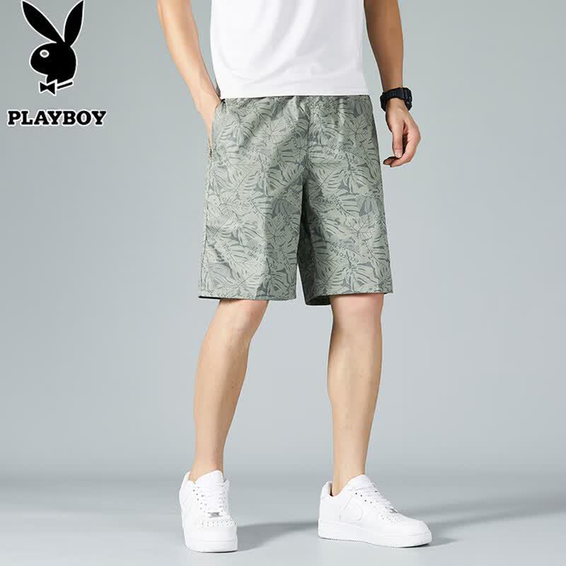 

Playboy Men s Summer Cotton Casual Shorts XL