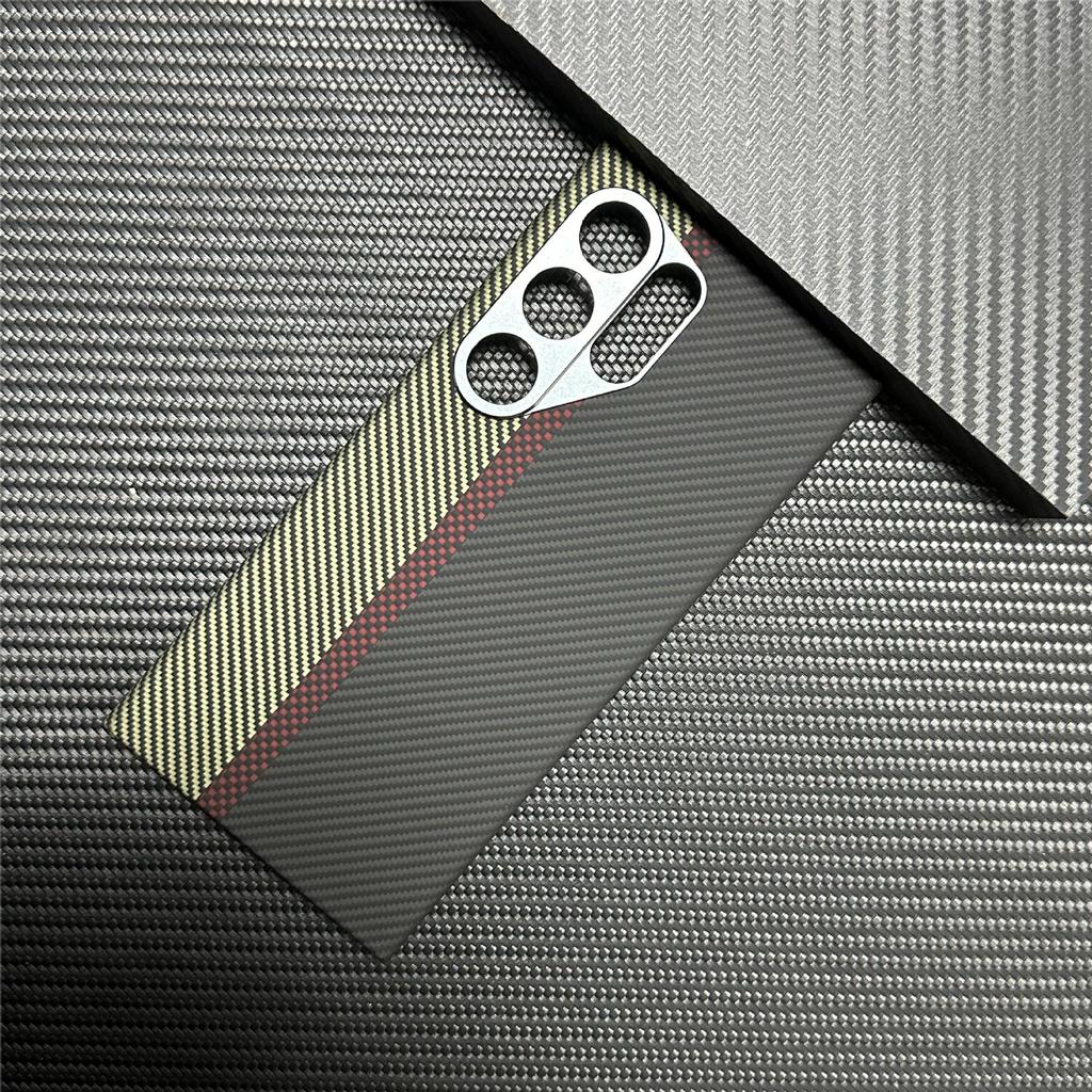 Suitable for Samsung S24U Kevlar Mobile Phone Case Aramid Samsung S24ultra Mobile Phone Case Magnetic Suction