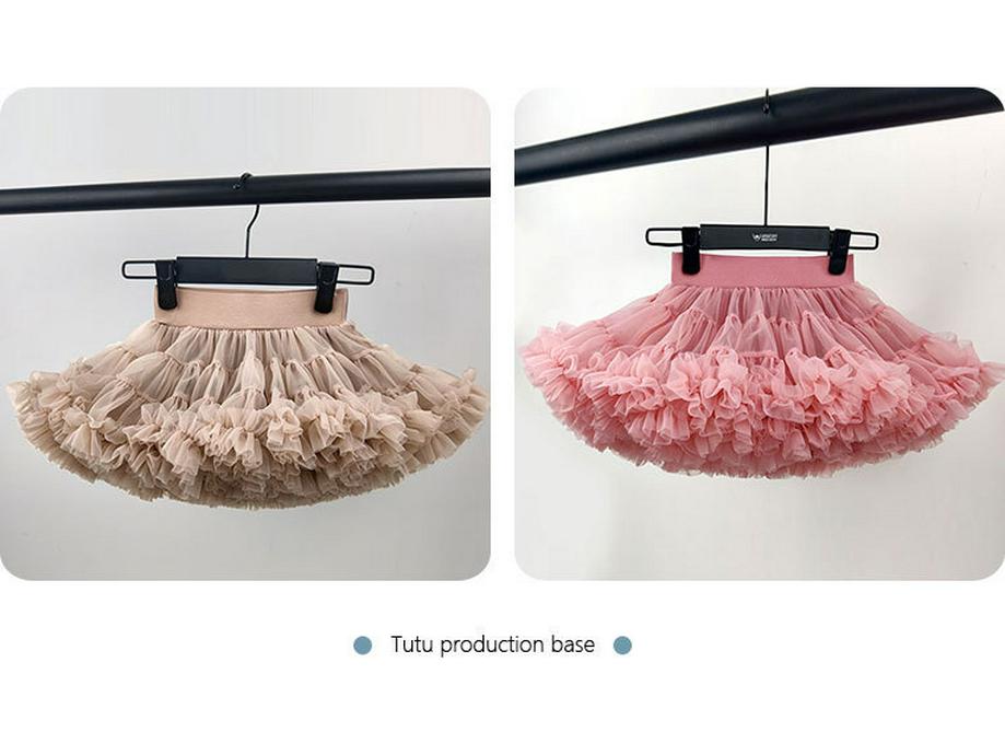 Girls' Autumn/Winter New Style Mesh Tutu Skirt