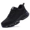 Steel Toe Shoes for Men Lightweight Work Shoes Air Cushioned Sneakers Indestructible Construction Industrial Work Safety Sneaker