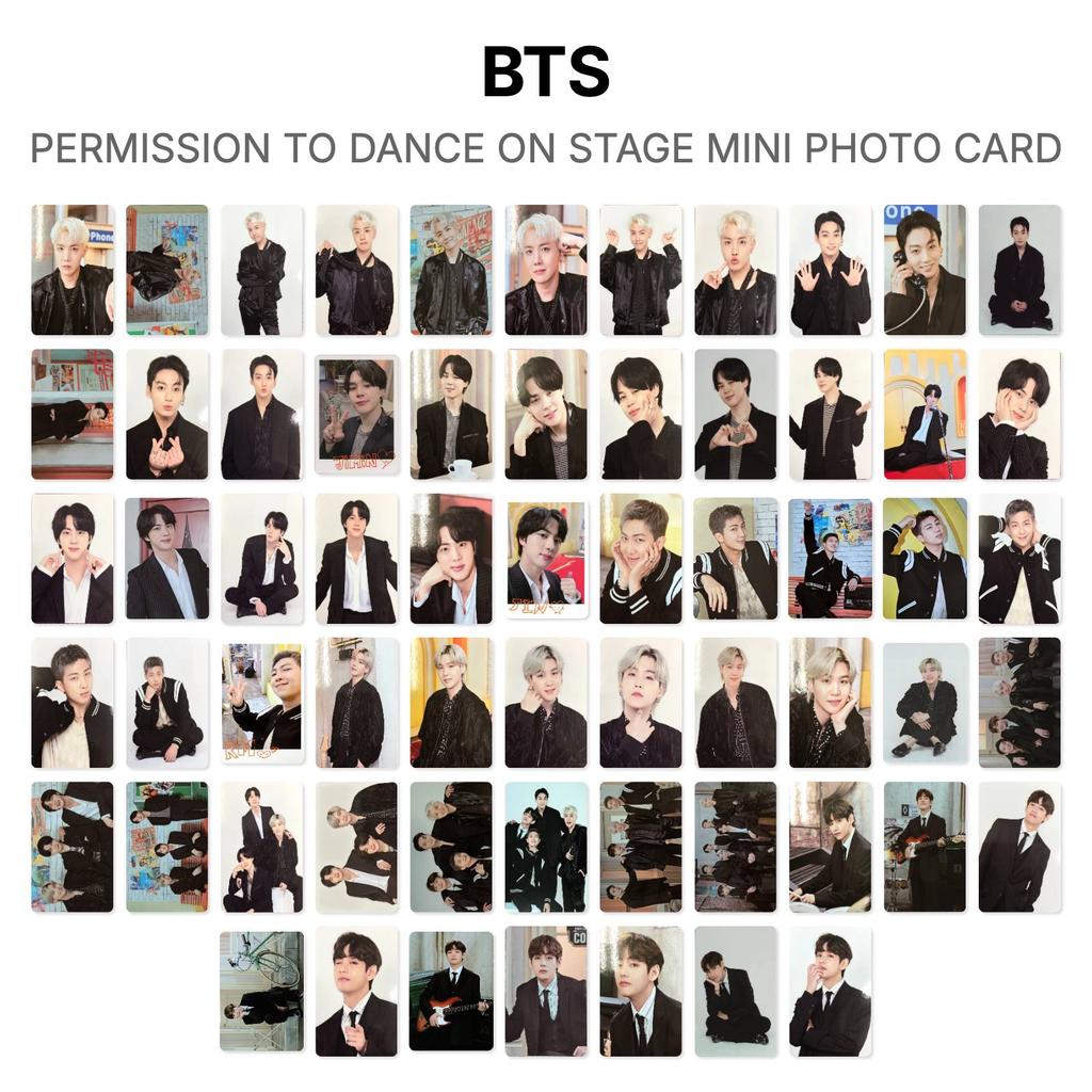 BTS PERMISSÃO PARA DANÇAR NO PALCO MINI CARTÃO FOTOGRÁFICO Fotocarteira Oficial