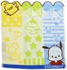 Marushin Sanrio Pochacco Hand Chambre Product 3005050100 Towel, 34x36cm, Pochacco, 100% Cotton, Number
