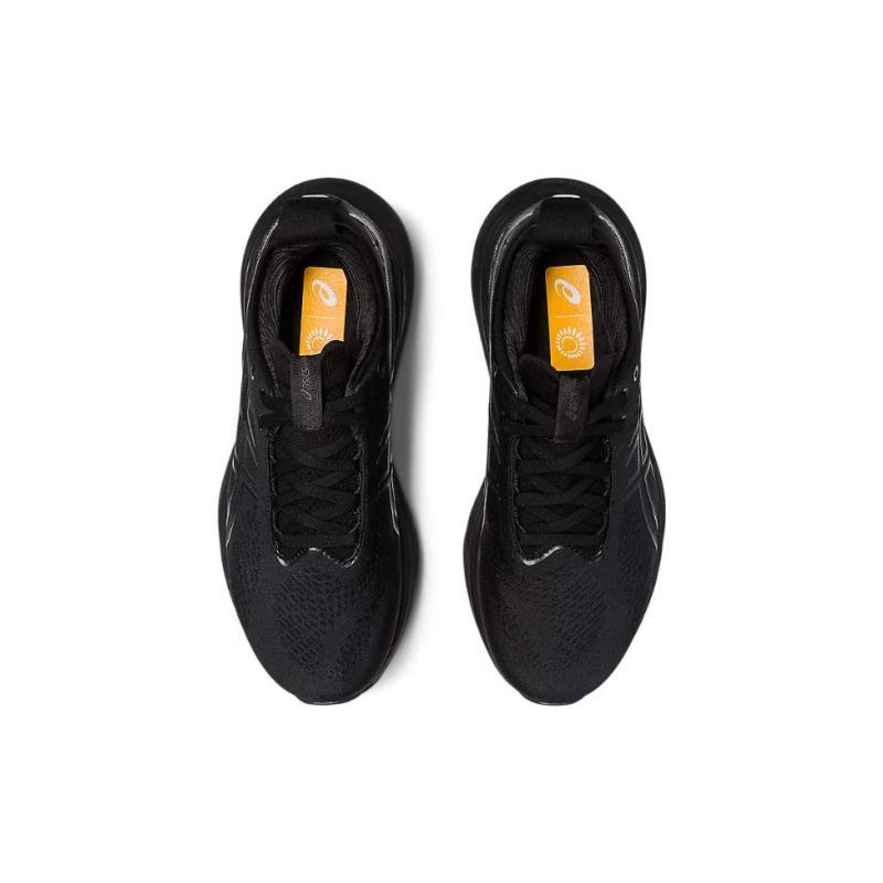 ASICS Gel Nimbus 25 Black Graphite Grey Women's Sneakers 1012B356-002