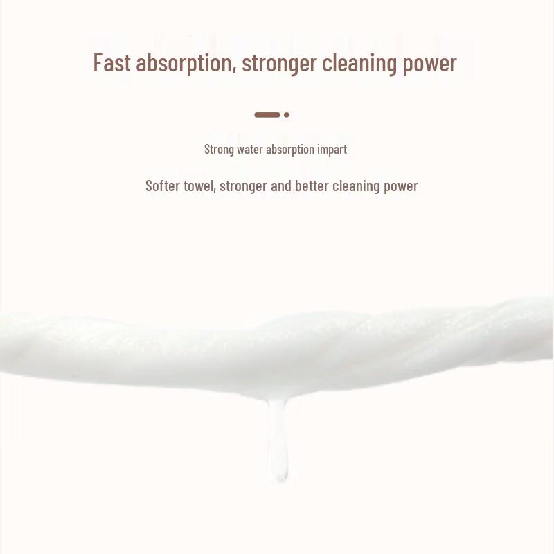 Jieliya Thickened Mother & Baby Dry/Wet Cotton Towels