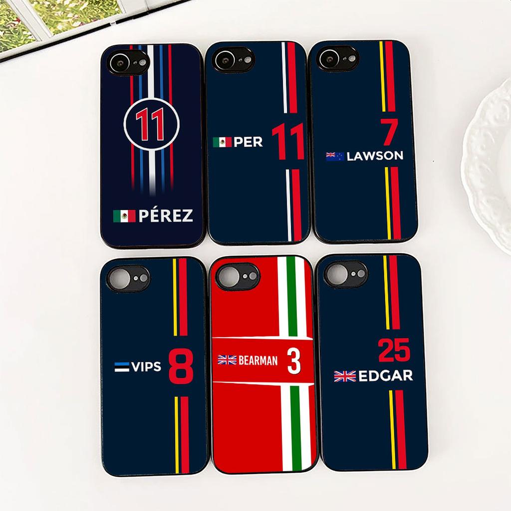 Cover for Xiaomi Poco C75 C65 C85 X7 X6 M8 F7 F8 Ultra F6 Pro Casing Phone Case Racing Formulas No 11 7 8 14 1 F1s Number