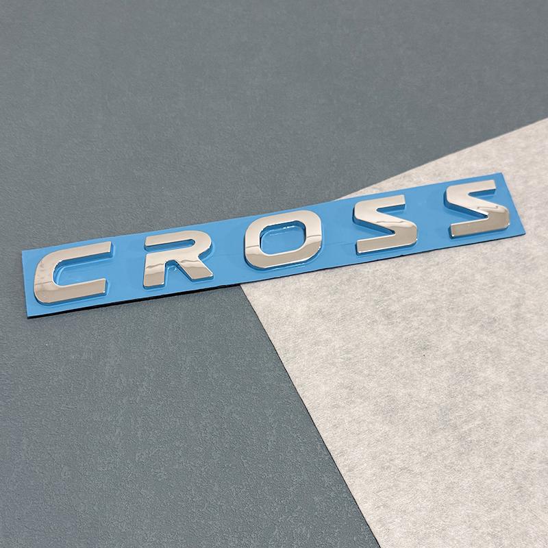 ABS Car Body Side Sticker Emblem Badge for Mitsubishi XPANDER CROSS Auto Rear Trunk Decal Exterior Accessories
