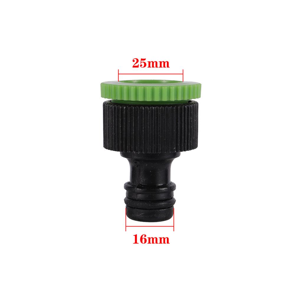16mm Nipple Quick Connectors Plastic 1/2 3/4 Inch Male Female Thread Water Gun Adapters Garden Irrigation Coupling Faucet Joints