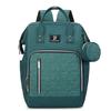 New style mommy bag with large capacity, featuring a patchwork design, contrasting colors, and a versatile, fashionable look. It’s a waterproof