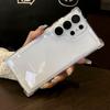 Luxury Clear Shockproof Hard Acrylic Case Cover for Samsung Galaxy S25 Ultra S24 S23 FE S22 Plus A16 A55 A54 A15 A25 A35 A53 5G